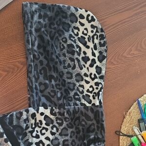 Reversable Handmade Velvet Hood With Attached Scarf